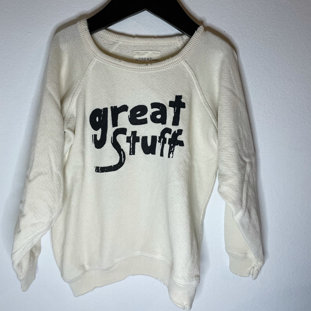 The Great. Little College Sweatshirt Size 3T